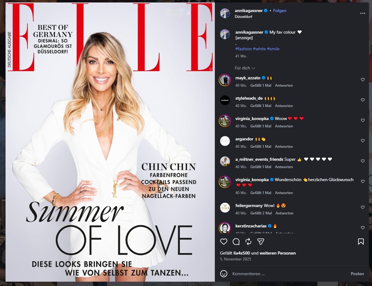 Angebliches ELLE Cover